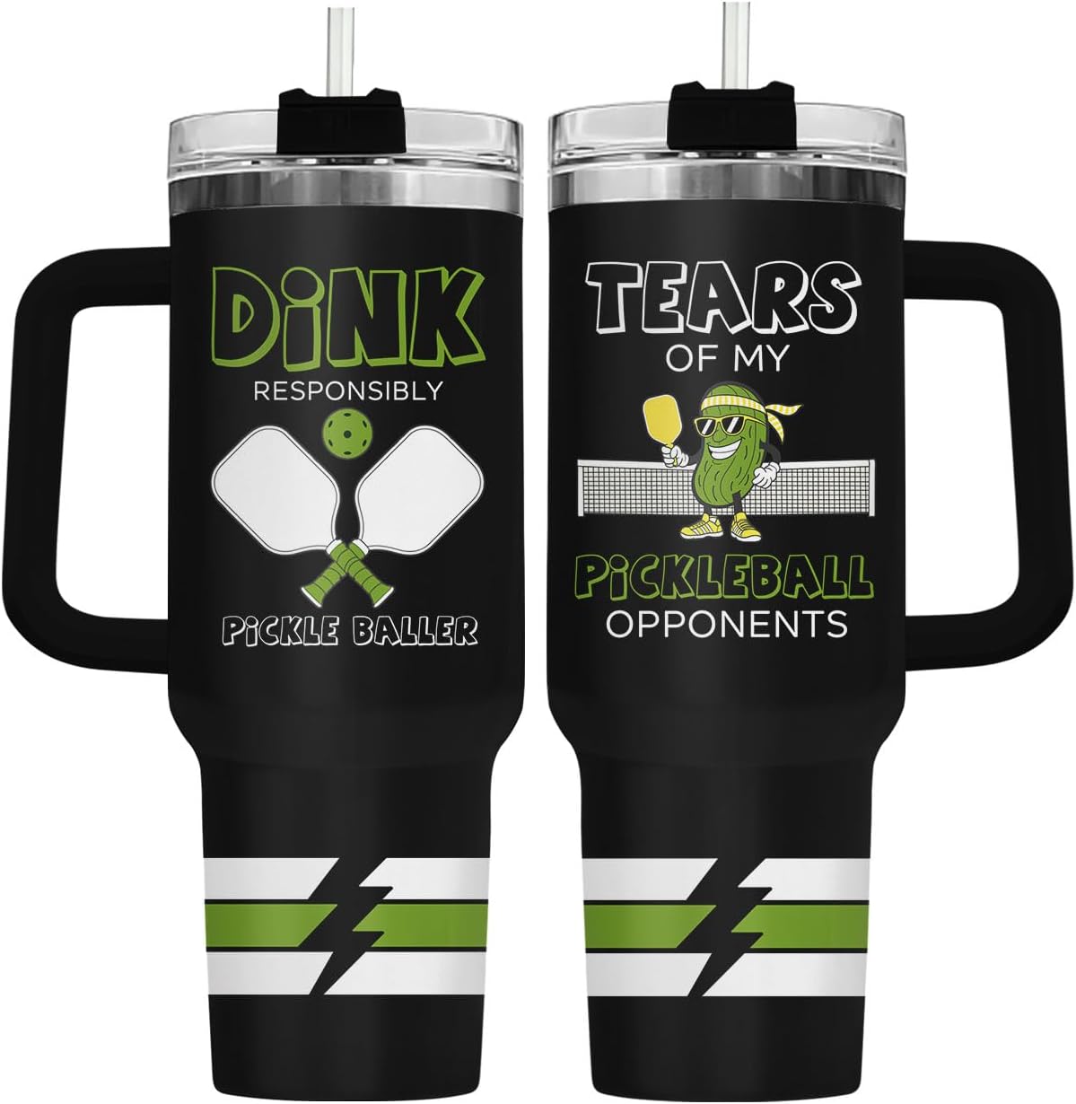 Dumpster Fire This Little 40 oz Tumbler with Handle, Spooky Lover Gift | Gifts for Him Her, Friends & Coworkers