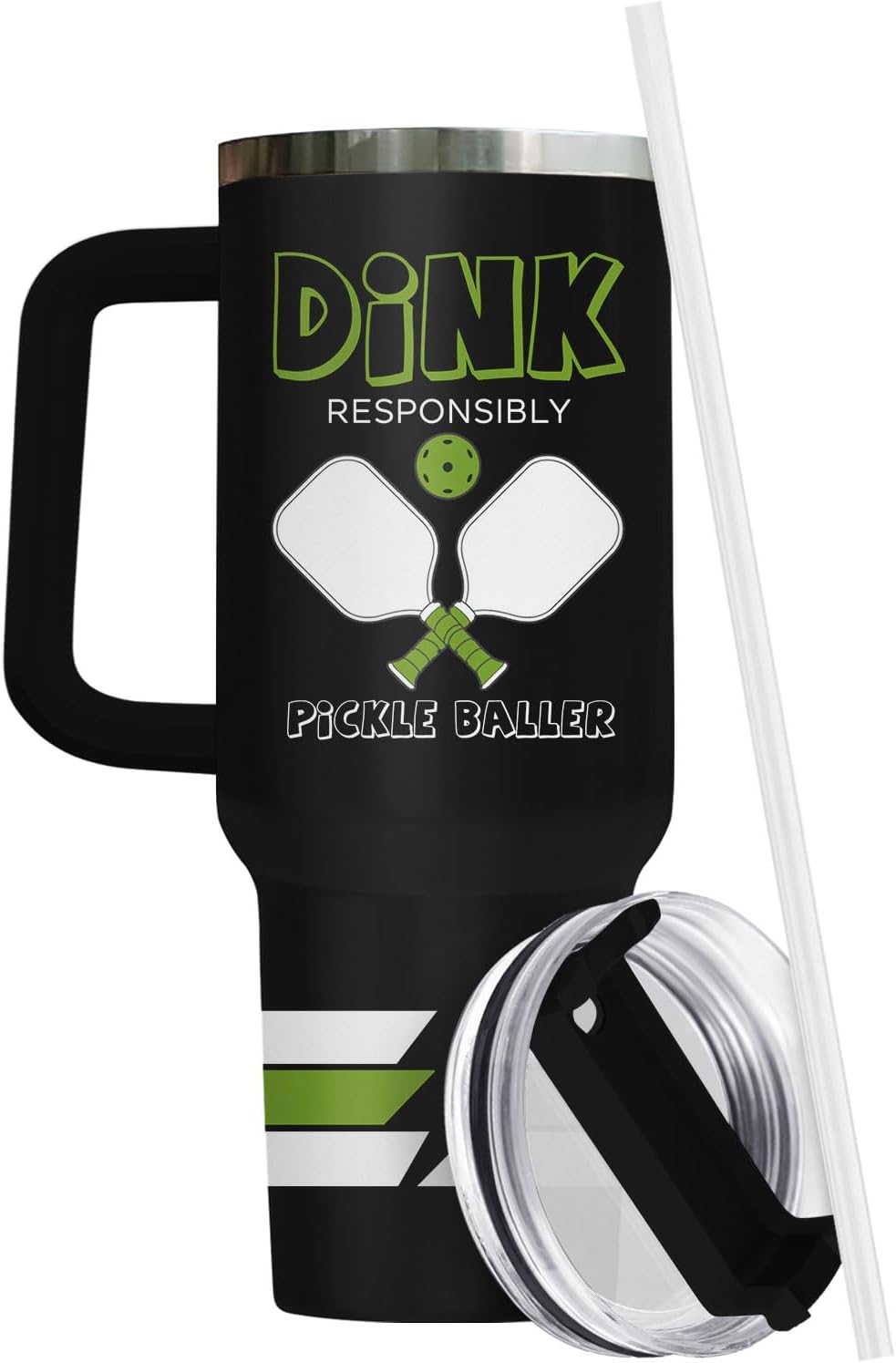 Dumpster Fire This Little 40 oz Tumbler with Handle, Spooky Lover Gift | Gifts for Him Her, Friends & Coworkers