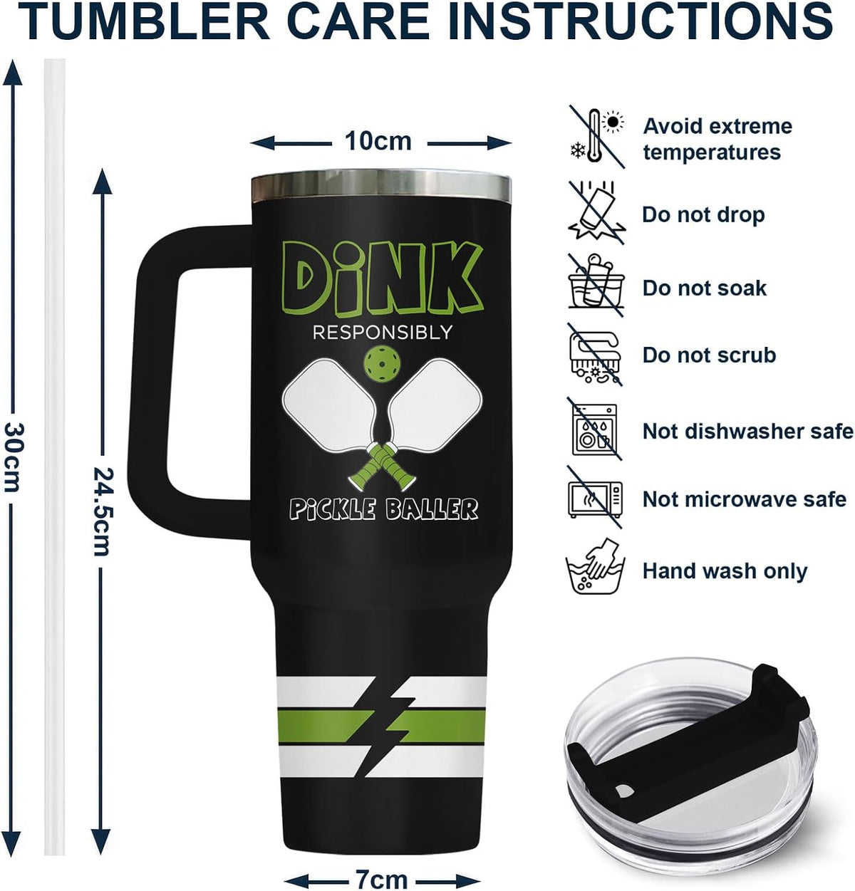 Dumpster Fire This Little 40 oz Tumbler with Handle, Spooky Lover Gift | Gifts for Him Her, Friends & Coworkers