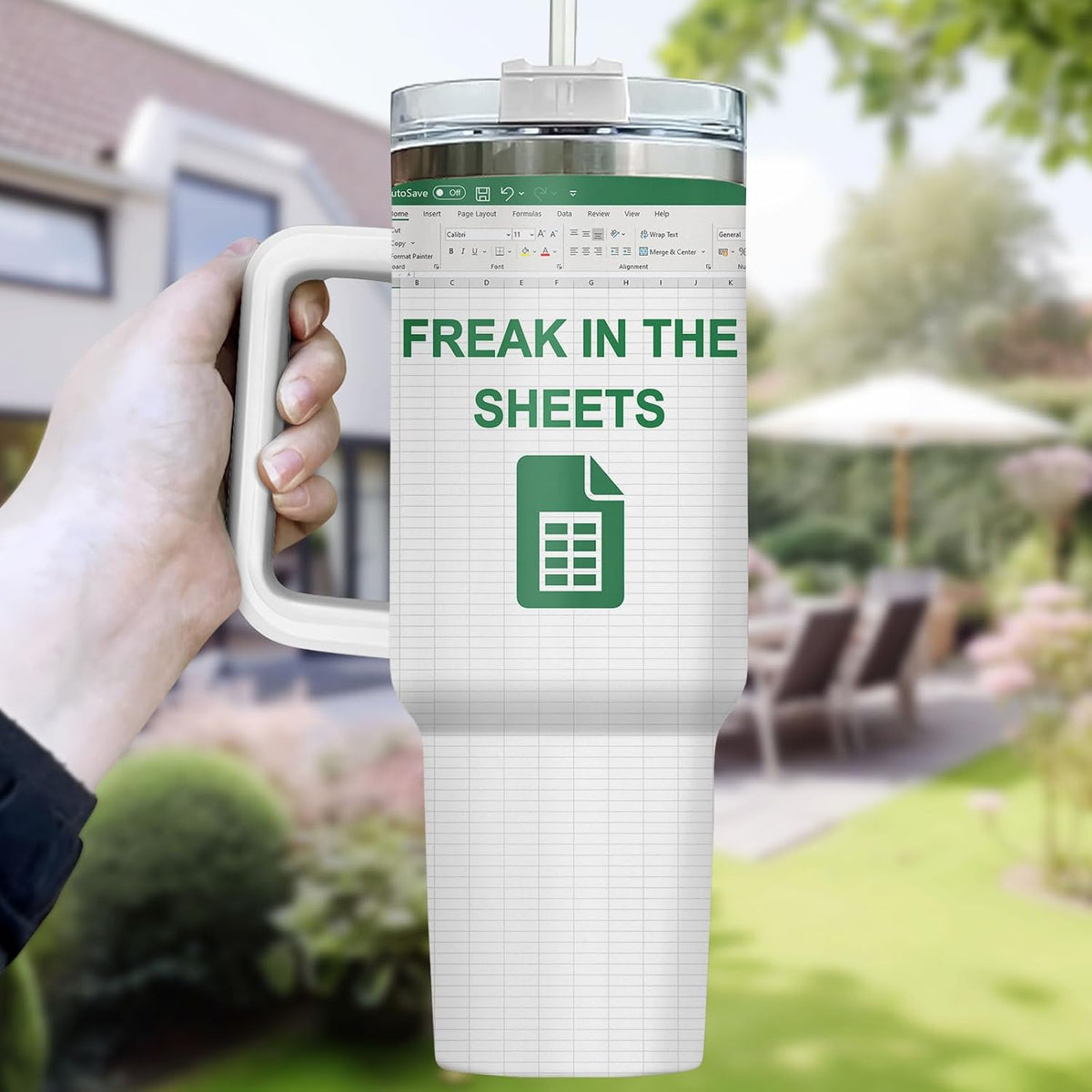 Dumpster Fire This Little 40 oz Tumbler with Handle, Spooky Lover Gift | Gifts for Him Her, Friends & Coworkers