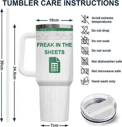Dumpster Fire This Little 40 oz Tumbler with Handle, Spooky Lover Gift | Gifts for Him Her, Friends & Coworkers