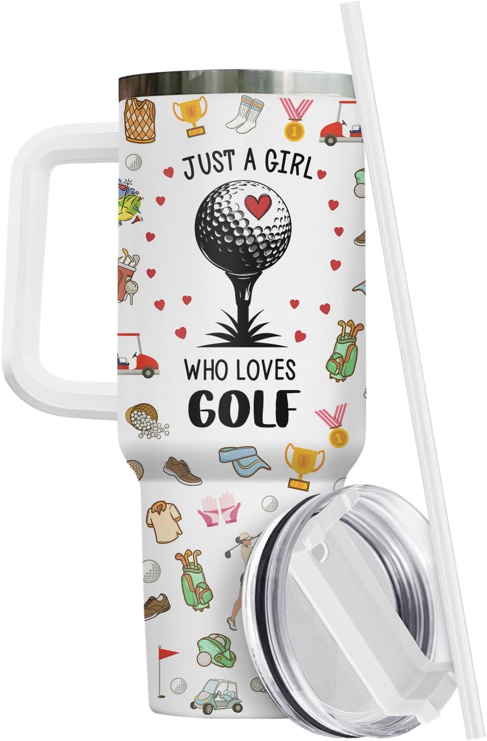 Dumpster Fire This Little 40 oz Tumbler with Handle, Spooky Lover Gift | Gifts for Him Her, Friends & Coworkers