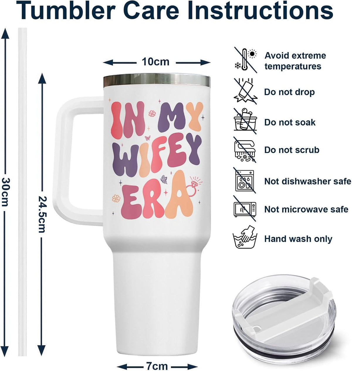 Dumpster Fire This Little 40 oz Tumbler with Handle, Spooky Lover Gift | Gifts for Him Her, Friends & Coworkers