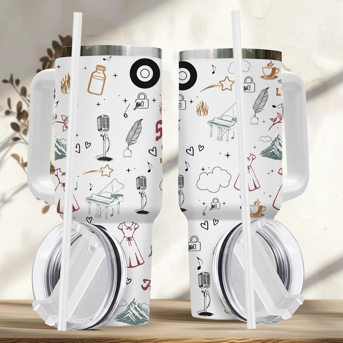 Dumpster Fire This Little 40 oz Tumbler with Handle, Spooky Lover Gift | Gifts for Him Her, Friends & Coworkers
