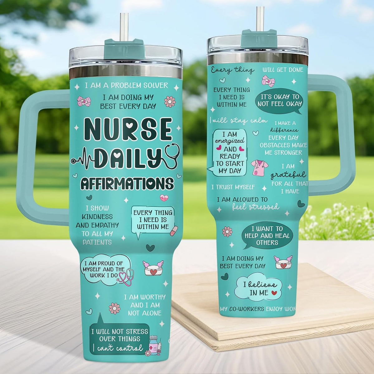 Dumpster Fire This Little 40 oz Tumbler with Handle, Spooky Lover Gift | Gifts for Him Her, Friends & Coworkers