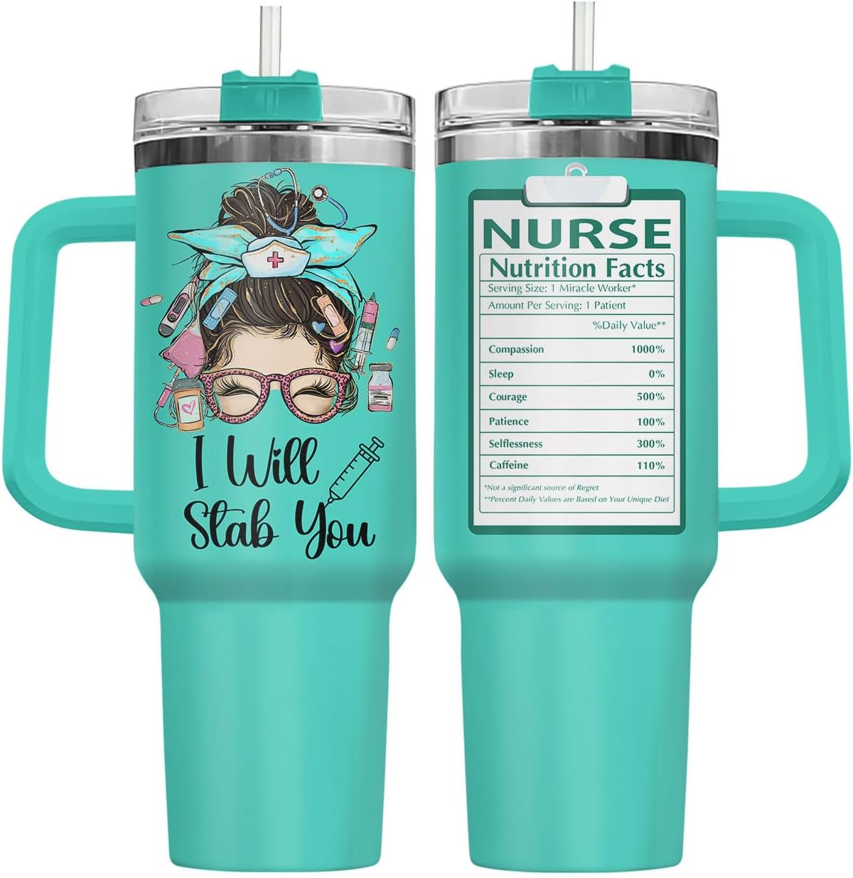 Dumpster Fire This Little 40 oz Tumbler with Handle, Spooky Lover Gift | Gifts for Him Her, Friends & Coworkers
