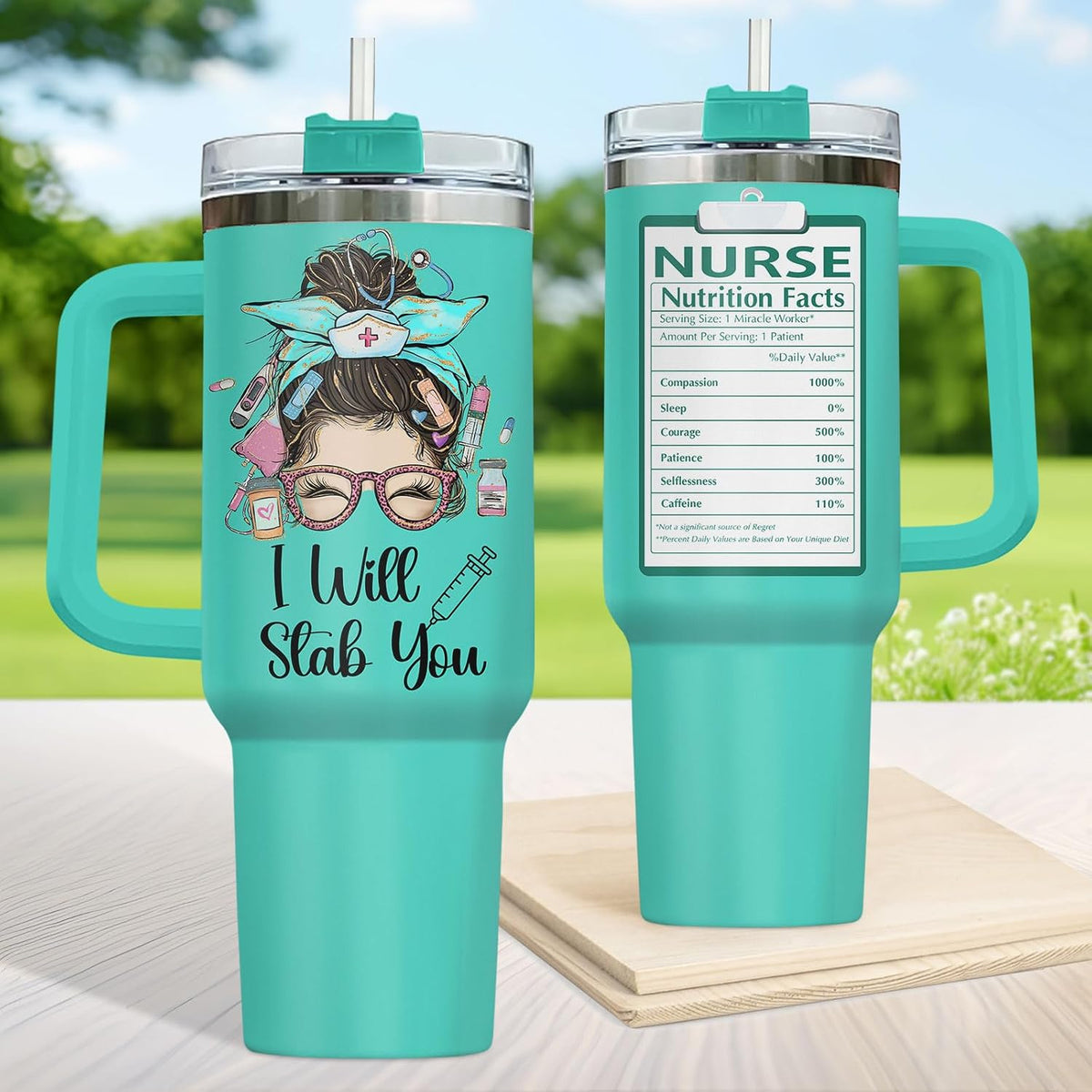 Dumpster Fire This Little 40 oz Tumbler with Handle, Spooky Lover Gift | Gifts for Him Her, Friends & Coworkers