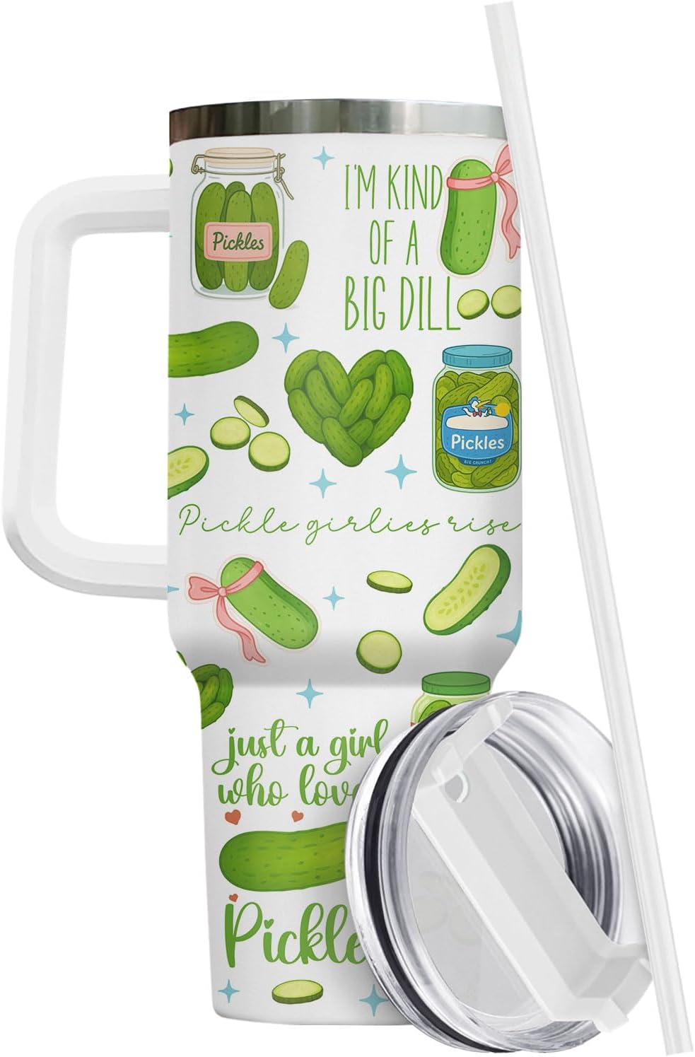 Dumpster Fire This Little 40 oz Tumbler with Handle, Spooky Lover Gift | Gifts for Him Her, Friends & Coworkers