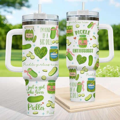 Dumpster Fire This Little 40 oz Tumbler with Handle, Spooky Lover Gift | Gifts for Him Her, Friends & Coworkers