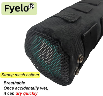 Tactical MOLLE Bottle Pouch Basic Style & Enhanced with Shoulder Strap