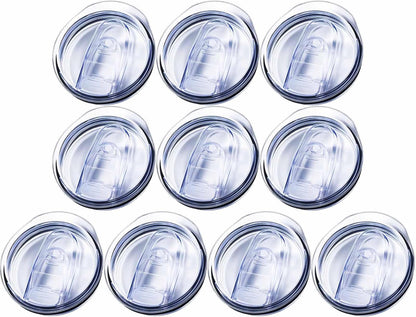20oz Skinny Straight Body Stainless Steel Tumbler Replacement Lid，Spill Proof Splash Resistant Silicon Sliding cover for 2.76inch mouth，Straw Friendly for work, travel and Daily Life