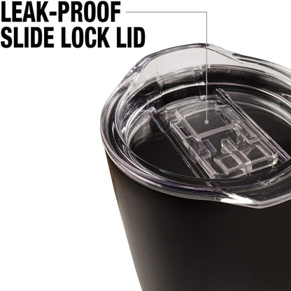 Vacuum Insulated & Double Wall with Leakproof Sliding Lid | Great for Hot