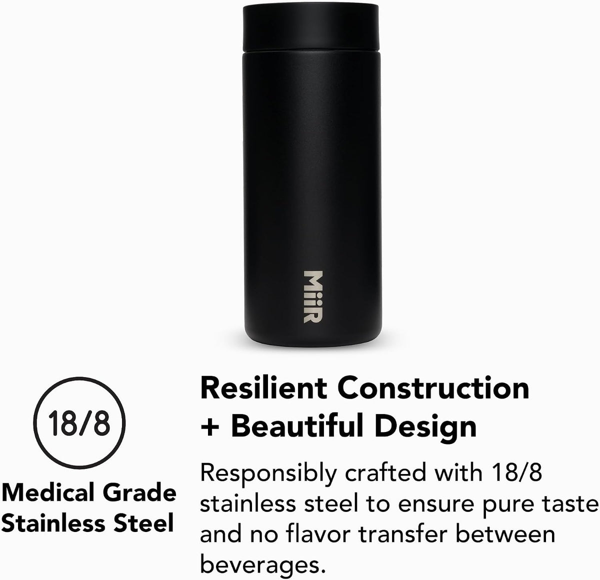 360 Traveler, Stainless Steel Double-Wall Vacuum Insulated Tumbler - Leakproof 360 Lid for Easy Sipping on the Go; Perfect for Hot & Cold Drinks