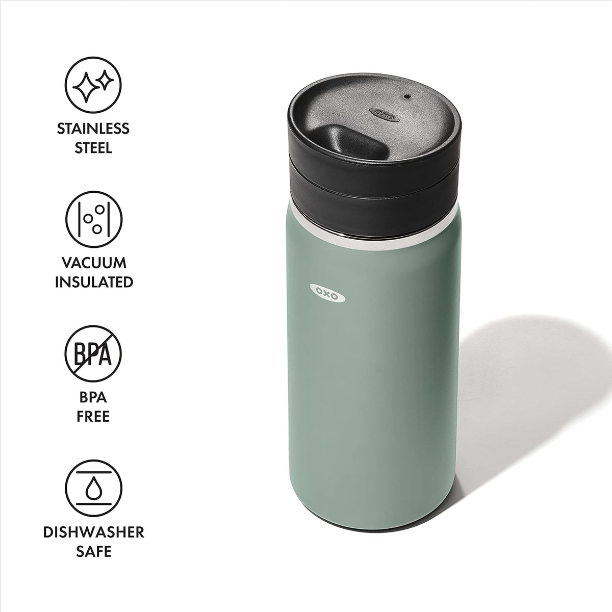 Good Grips 16oz Travel Coffee Mug With Leakproof SimplyClean™ Lid - Jade