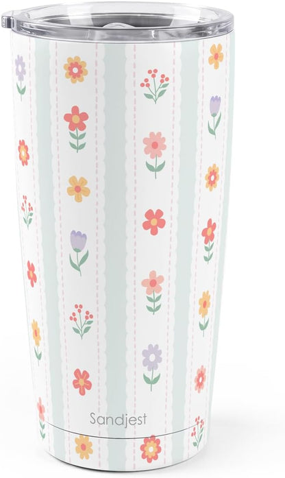 Pickleball Tumbler 20oz, Stainless Steel Travel Cup with Lid, Insulated Coffee Mug, Pickleballs Gifts for Women Girls Friends Sisters Players on Birthday Christmas