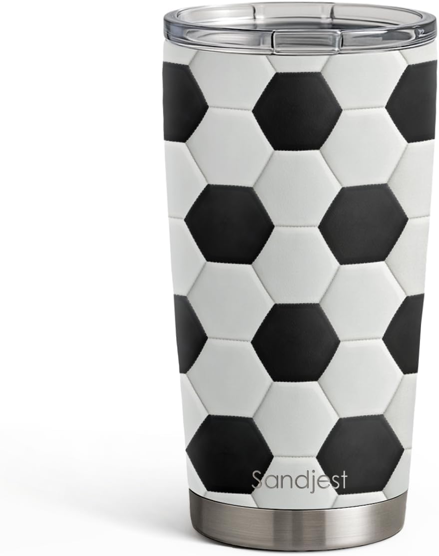 Pickleball Tumbler 20oz, Stainless Steel Travel Cup with Lid, Insulated Coffee Mug, Pickleballs Gifts for Women Girls Friends Sisters Players on Birthday Christmas