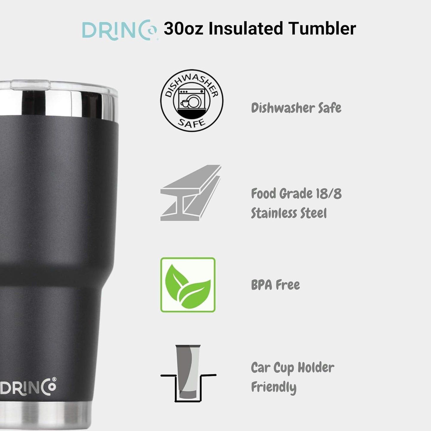 20 oz Stainless Steel Tumbler | Double Walled Vacuum Insulated Mug With Lid, 2 Straws, For Hot & Cold Drinks (20oz Island Pink, 20oz)