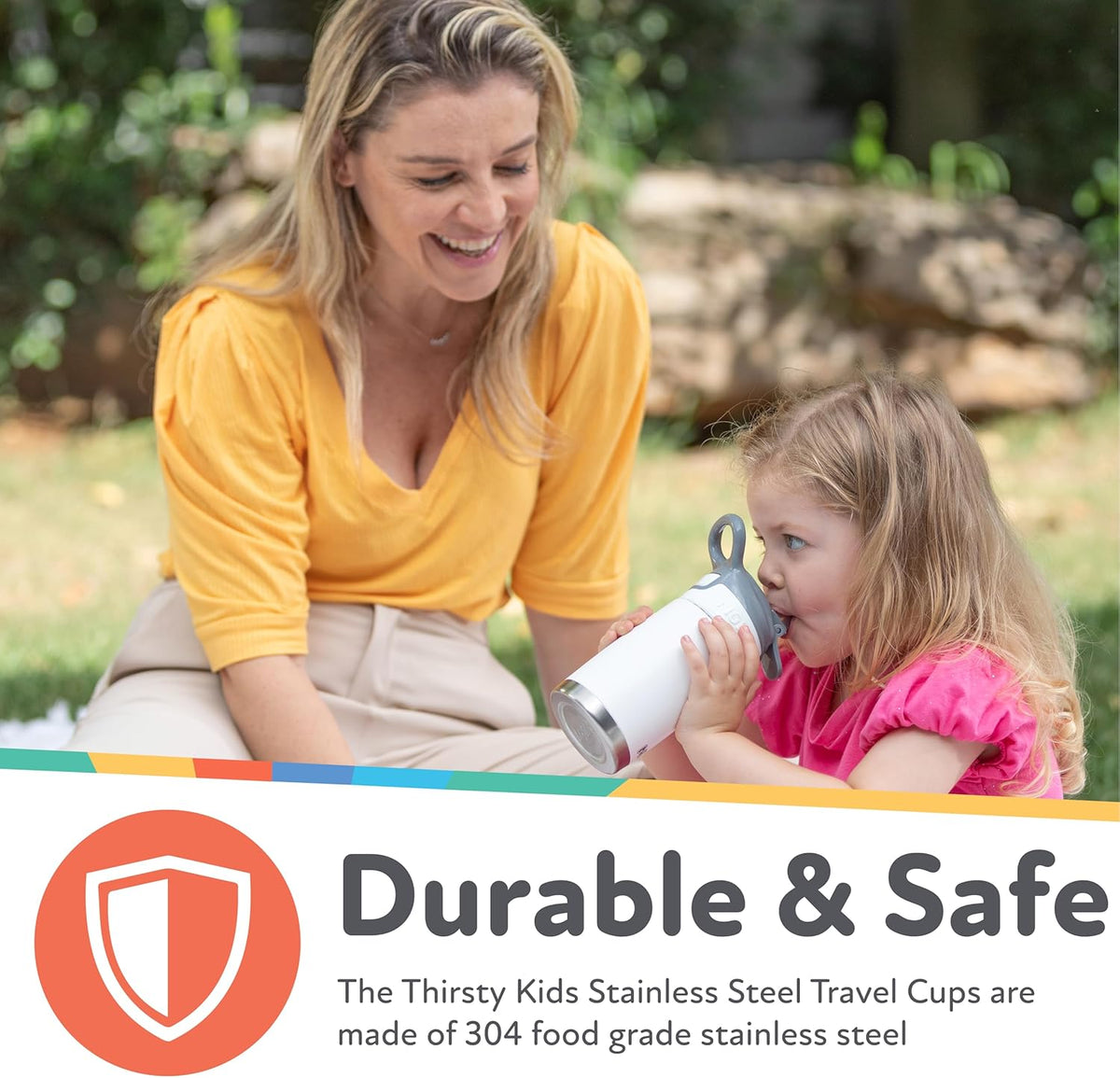 Nuby Thirsty Kids No Spill Flip-It Reflex Travel Cup - 10.1 oz