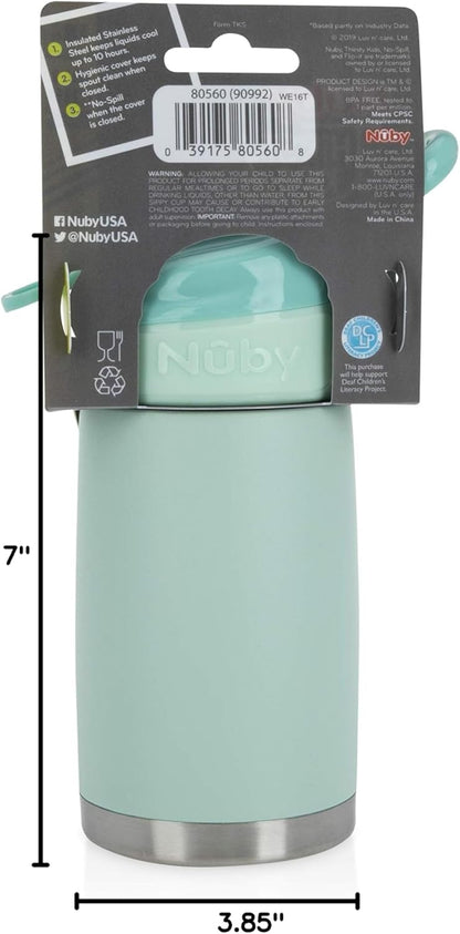 Nuby Thirsty Kids No Spill Flip-It Reflex Travel Cup - 10.1 oz