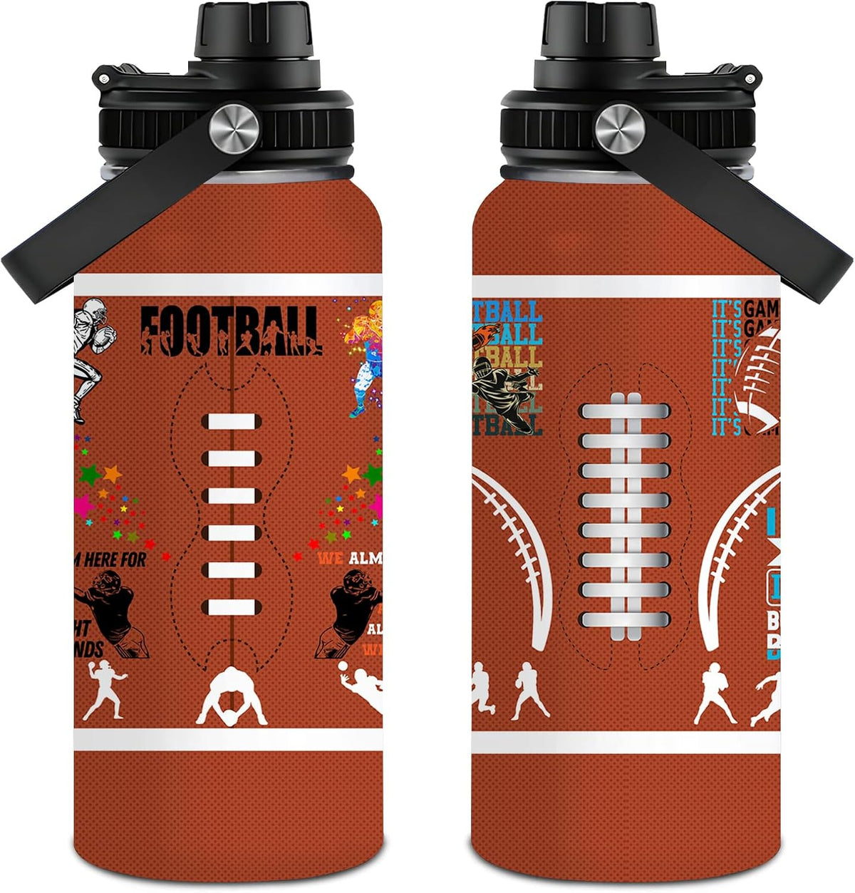 Pickleball Water Bottle 32oz Stainless Steel Insulated Vaccum with Lid, Pickleball Gifts for Pickleball Players, Pickleball Lovers, Women Girls Ladies