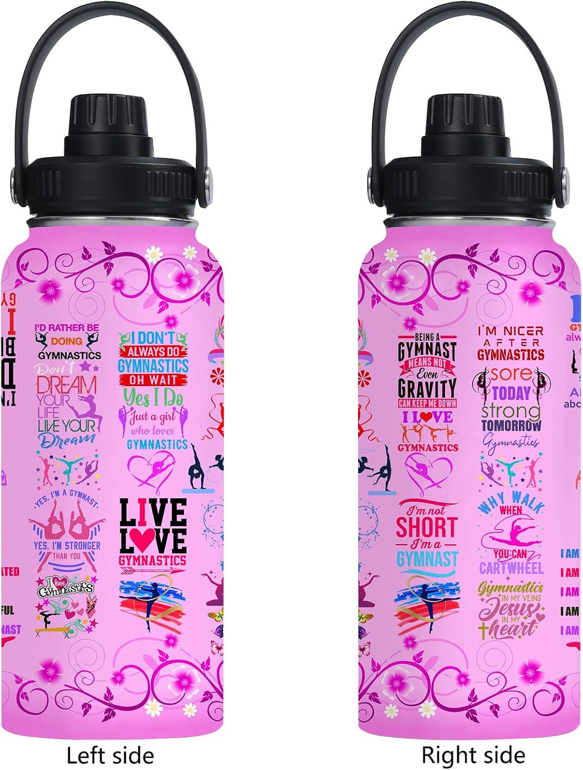 Pickleball Water Bottle 32oz Stainless Steel Insulated Vaccum with Lid, Pickleball Gifts for Pickleball Players, Pickleball Lovers, Women Girls Ladies