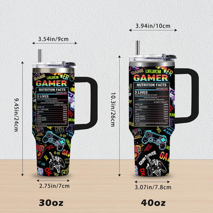 40oz Chaos Coordinator Tumbler with Handle, Funny Gifts for Women Coworker - Insulated Boss Travel Mug, Coffee Tumbler for Office Manager/Administrative Assistant/Secretary Appreciation Christmas Gift