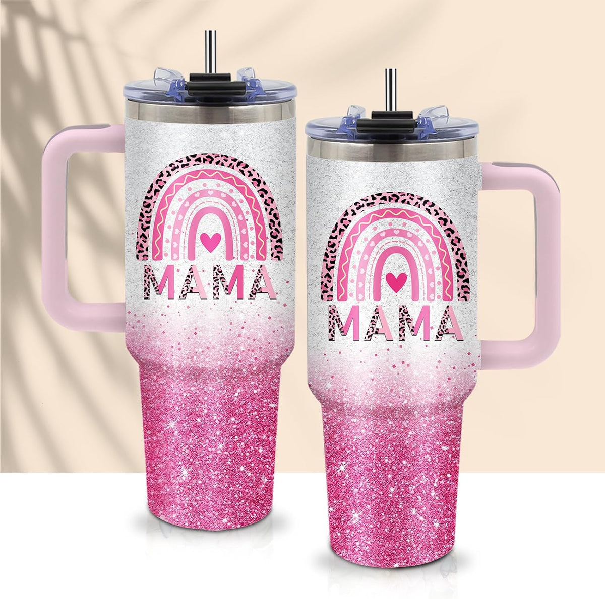 40oz Chaos Coordinator Tumbler with Handle, Funny Gifts for Women Coworker - Insulated Boss Travel Mug, Coffee Tumbler for Office Manager/Administrative Assistant/Secretary Appreciation Christmas Gift