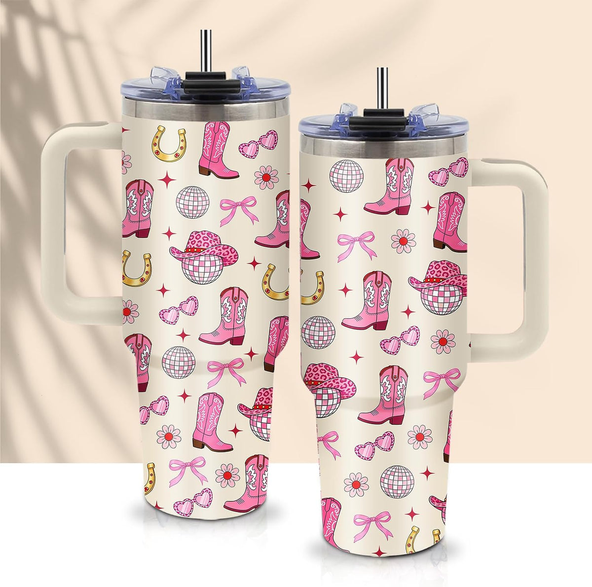 40oz Chaos Coordinator Tumbler with Handle, Funny Gifts for Women Coworker - Insulated Boss Travel Mug, Coffee Tumbler for Office Manager/Administrative Assistant/Secretary Appreciation Christmas Gift