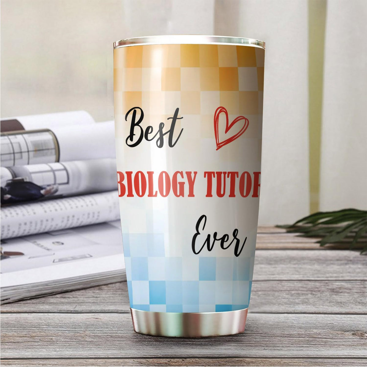 Best Caterer Ever Tumbler Stainless Steel 20oz, Office Gifts Women Men Work Friends Coworker, Driking Coffee Cup For Birthday Christmas - Colors D