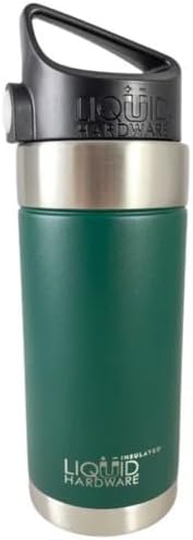 Sidewinder: Never Lose Your Lid | Patented Magnetic Quick Stick Lid | Stainless Steel Vacuum Insulated | Leak Proof (Sunset Orange, 20 oz w/Loop Top)