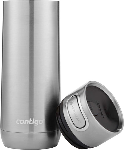 Luxe Vacuum-Insulated Stainless Steel Thermal Travel Mug 16 Ounces Monaco