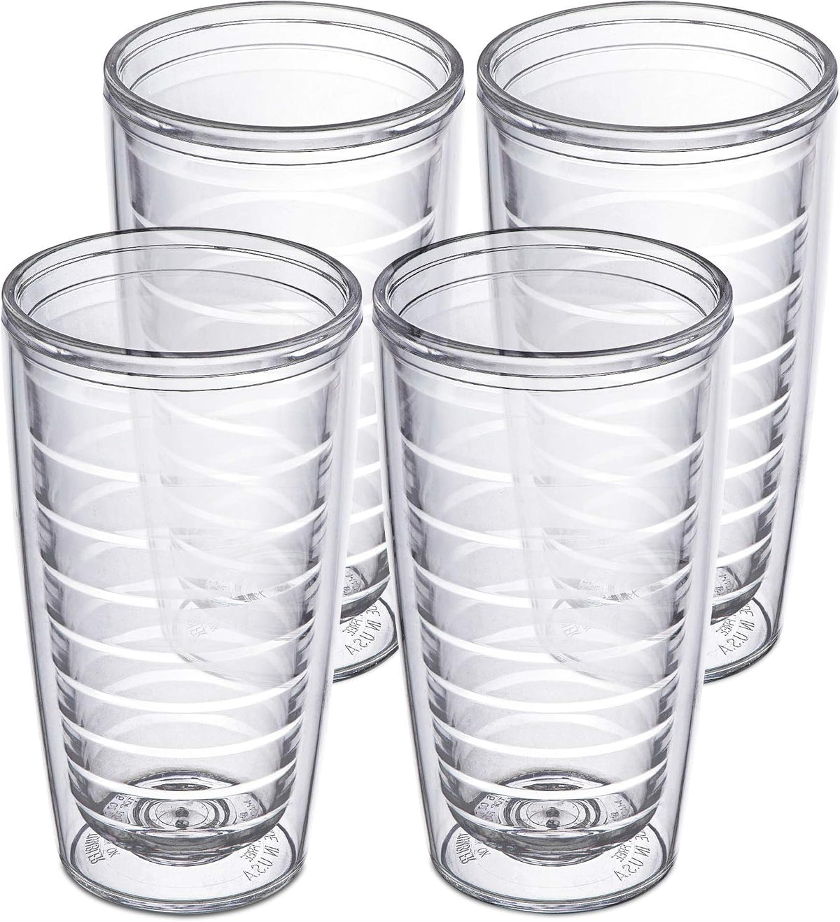 Insulated Tumblers Plastic 16oz - Keeps Drinks Cold & Hot