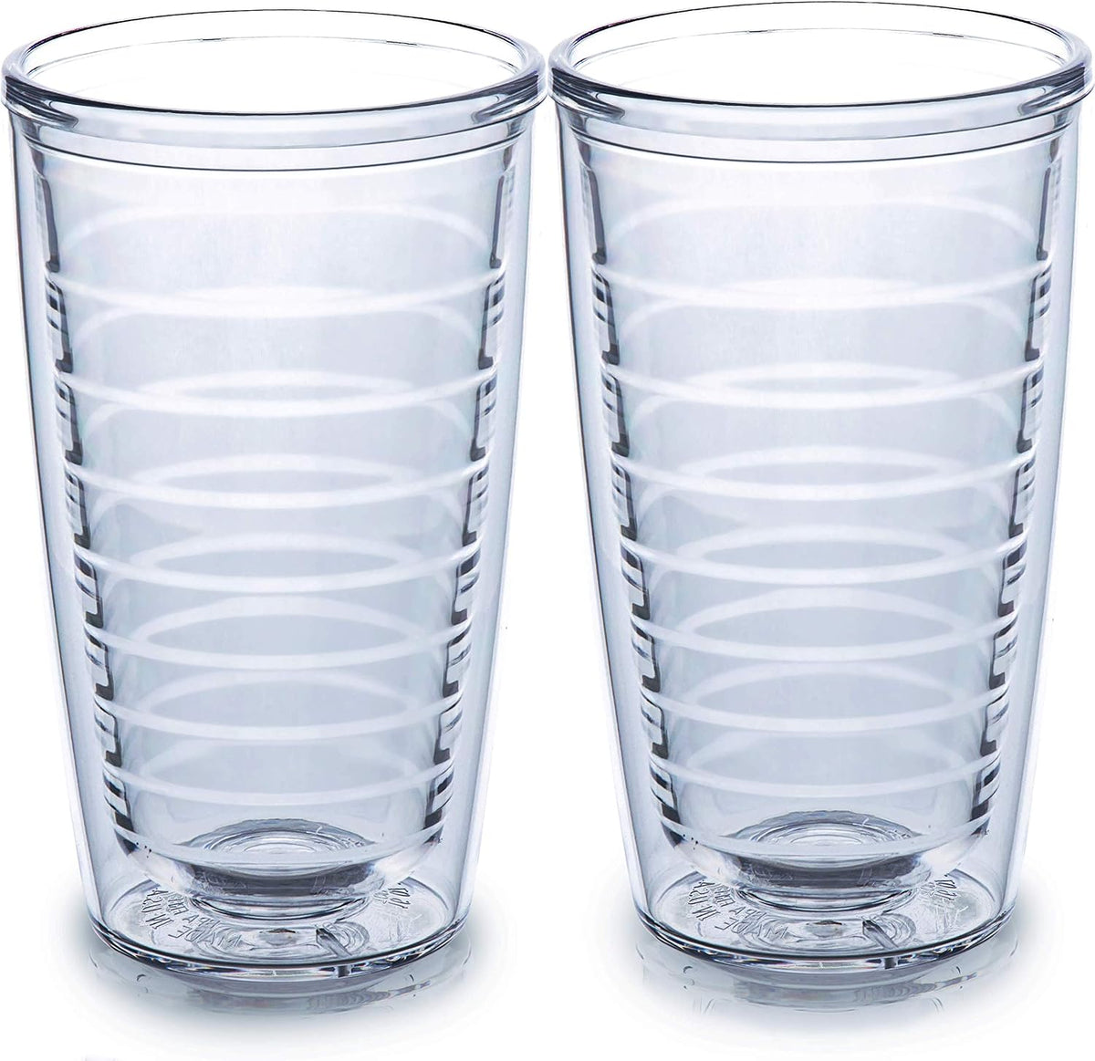 Insulated Tumblers Plastic 16oz - Keeps Drinks Cold & Hot