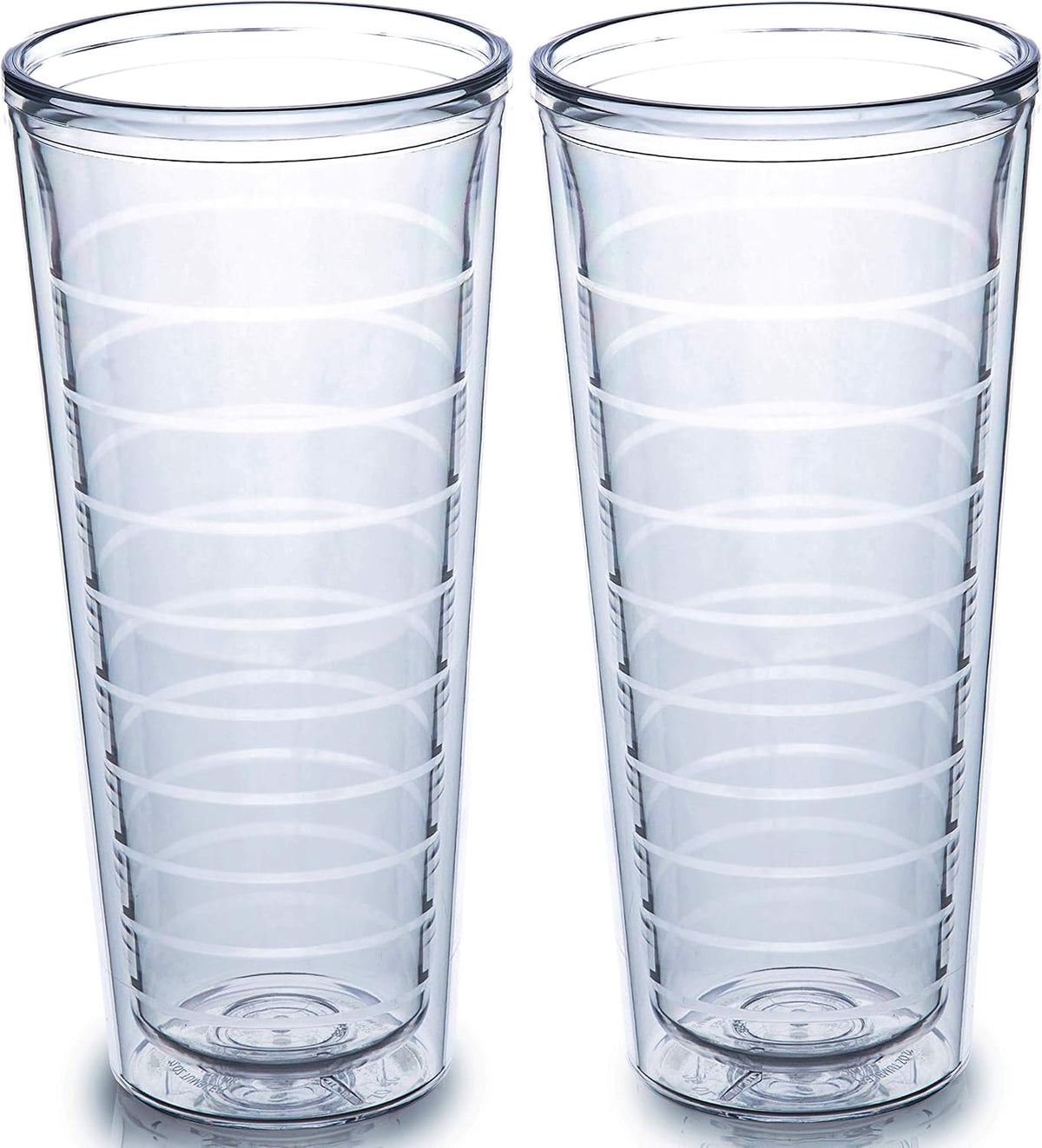 Insulated Tumblers Plastic 16oz - Keeps Drinks Cold & Hot