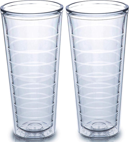 Insulated Tumblers Plastic 16oz - Keeps Drinks Cold & Hot