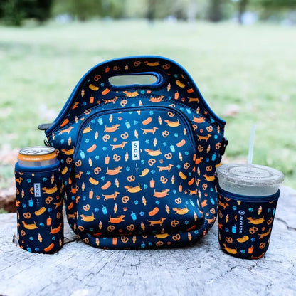 CanSok Sleeve for Beer & Soda Insulated Neoprene Cover (Ocean Oasis, 12oz Can Sleeve) - Colors F