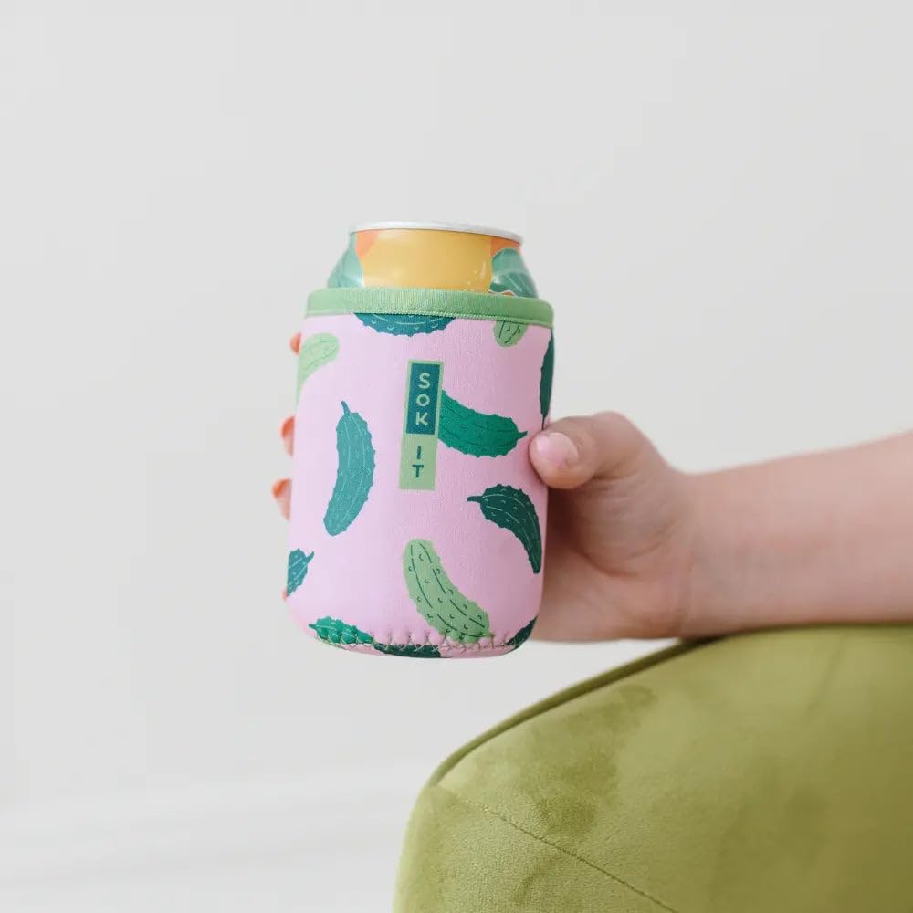 CanSok Sleeve for Beer & Soda Insulated Neoprene Cover (Ocean Oasis, 12oz Can Sleeve) - Colors F
