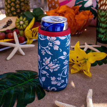 CanSok Sleeve for Beer & Soda Insulated Neoprene Cover (Ocean Oasis, 12oz Can Sleeve) - Colors F