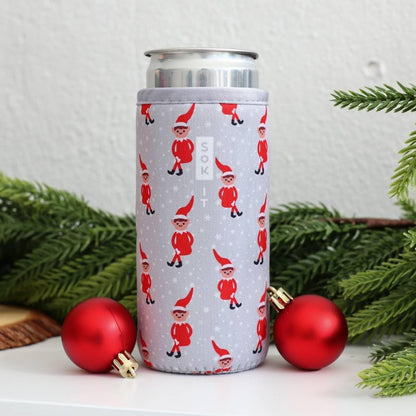 CanSok Sleeve for Beer & Soda Insulated Neoprene Cover (Ocean Oasis, 12oz Can Sleeve) - Colors F