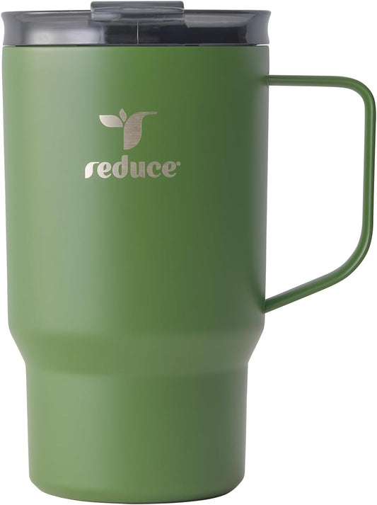 Hot1 18 oz Insulated Stainless Steel Mug - Temperature Adjusting Lid