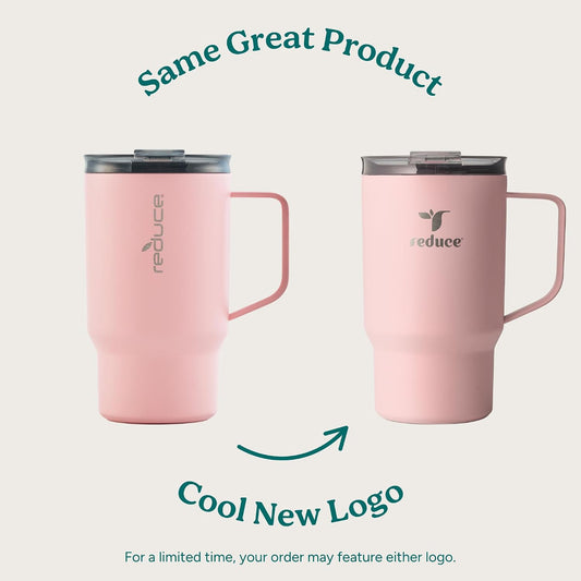 Hot1 18 oz Insulated Stainless Steel Mug - Temperature Adjusting Lid