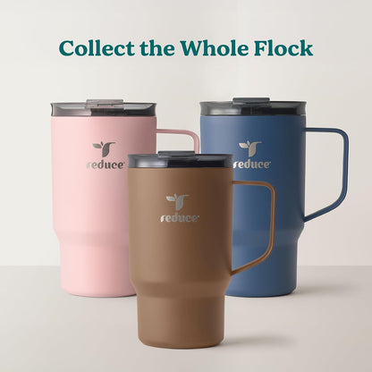 Hot1 18 oz Insulated Stainless Steel Mug - Temperature Adjusting Lid