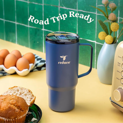 Hot1 18 oz Insulated Stainless Steel Mug - Temperature Adjusting Lid