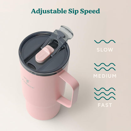 Hot1 18 oz Insulated Stainless Steel Mug - Temperature Adjusting Lid