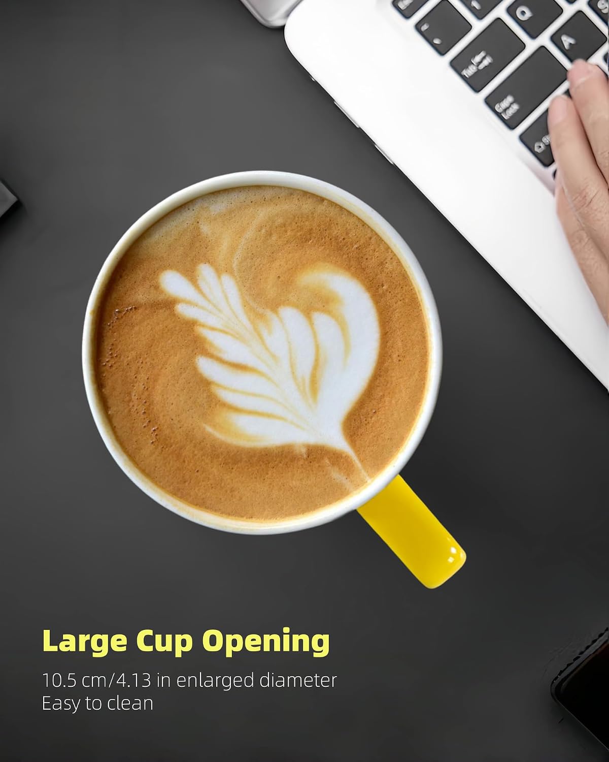 Oversized Ceramic Coffee Mugs 33 oz with Lid and Spoon Pink | 1000ml Giant Tea Mug Microwave & Dishwasher Safe For Office Home Hot Cold Drinks