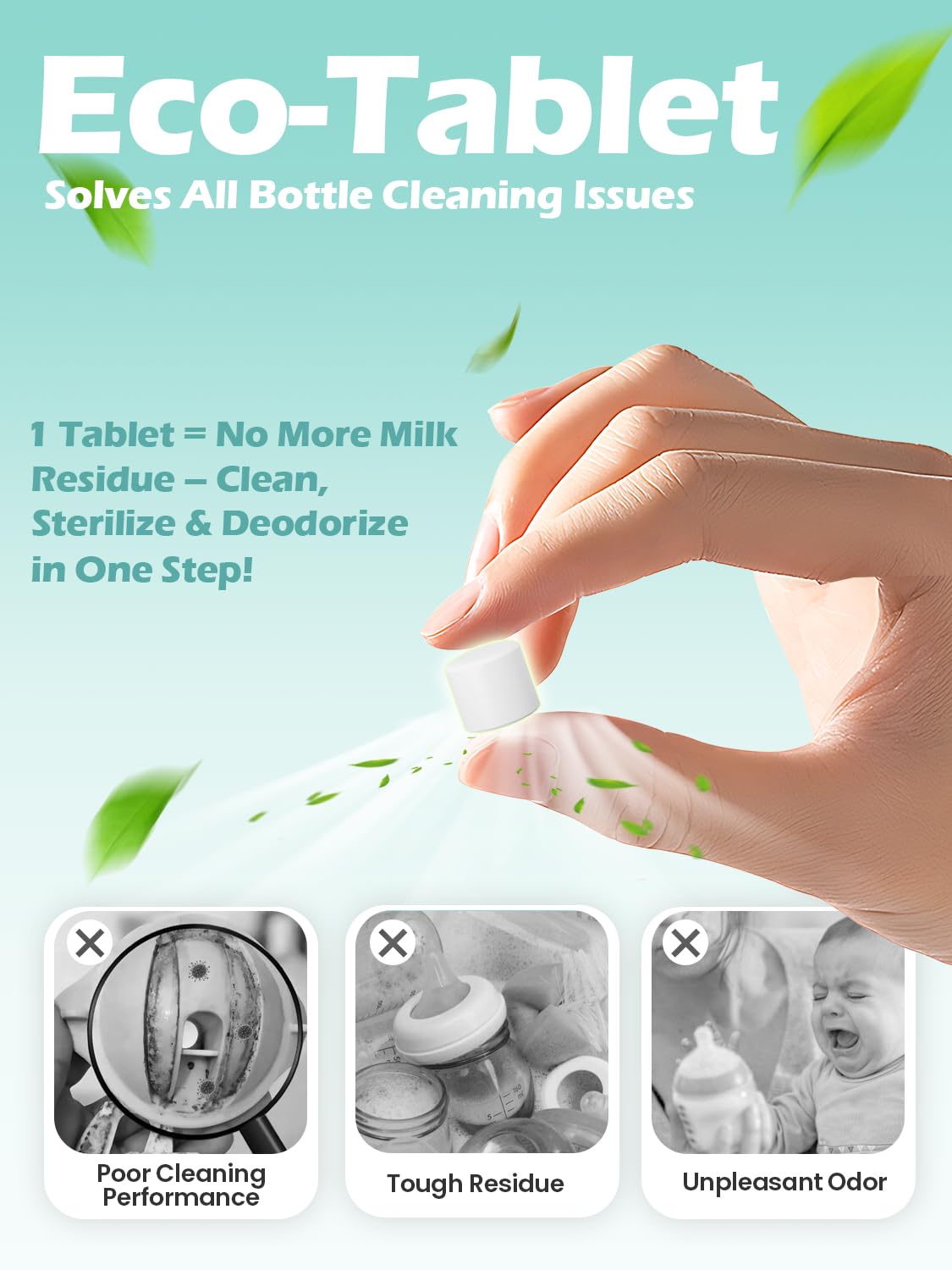 150 Count Bottle Washer Detergent Tablets for All Bottle Washers