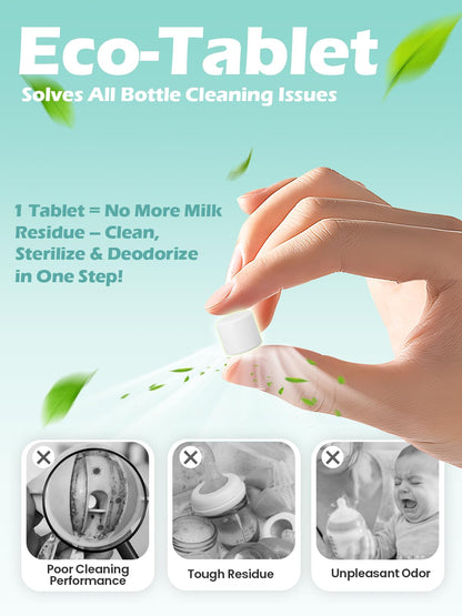150 Count Bottle Washer Detergent Tablets for All Bottle Washers