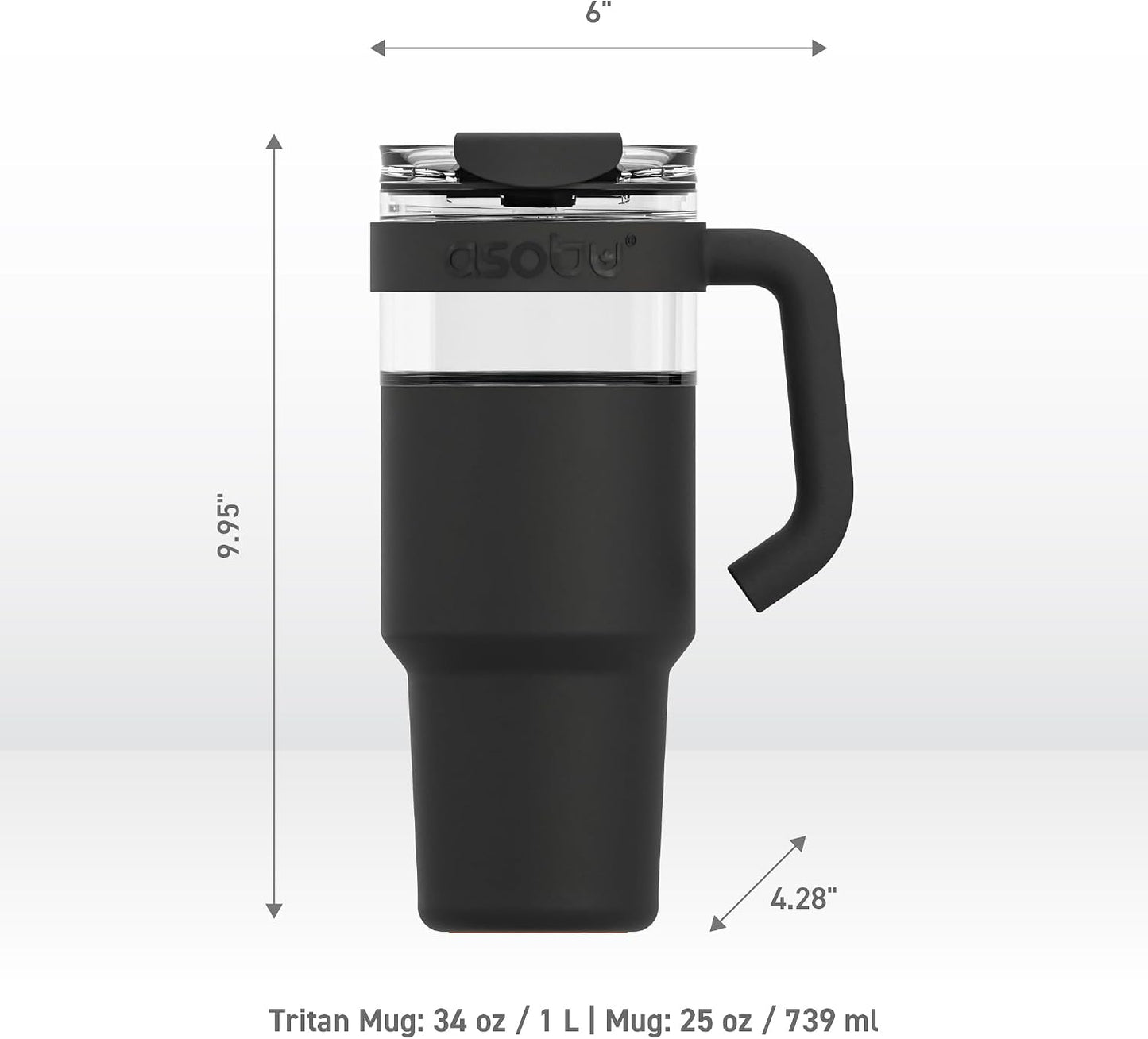 Ultimate Ceramic Travel Mug, 12oz Insulated Stainless Steel Coffee Cup with Handle & Splash-Resistant Lid, Ceramic Lined for Pure Taste, BPA-Free, Double-Wall Vacuum for Hot Drinks