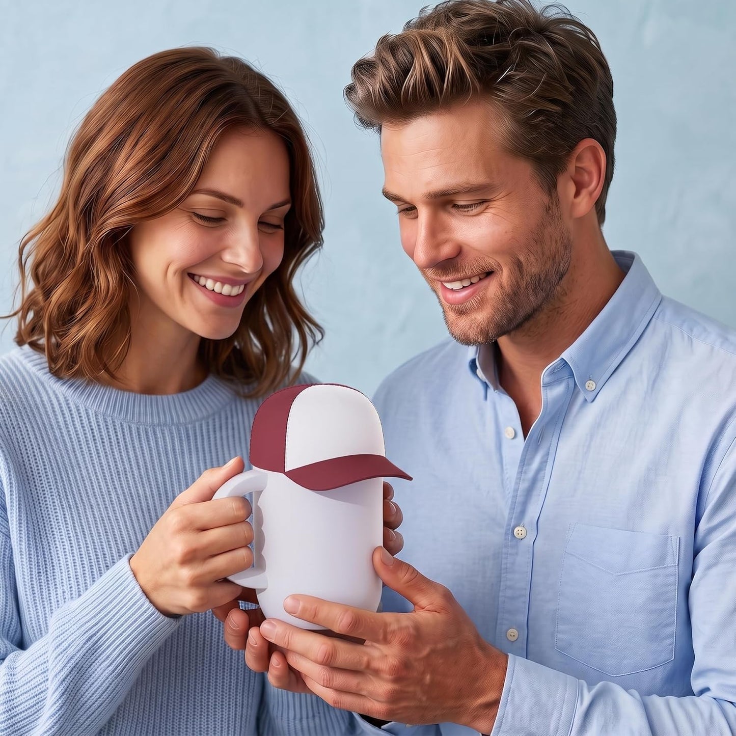 Ultimate Ceramic Travel Mug, 12oz Insulated Stainless Steel Coffee Cup with Handle & Splash-Resistant Lid, Ceramic Lined for Pure Taste, BPA-Free, Double-Wall Vacuum for Hot Drinks