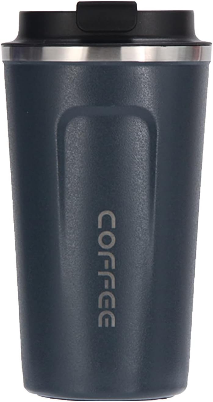 Coffee Travel Mug, 17 oz Insulated Coffee Mug with Spill Leakproof Lid,Stainless Steel Reusable Vacuum Double Wall Insulated Coffee Cup for Keep Hot/Ice Drinks,Tea,Beer,Water